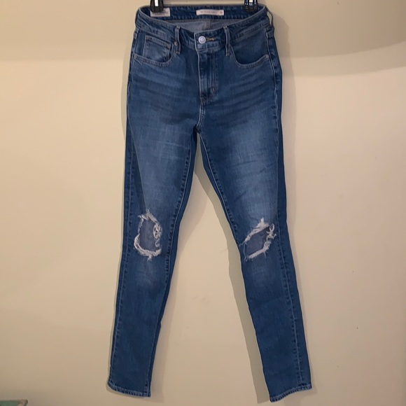 Levi’s Premium 721 high rise skinny Sz 26 - Picture 1 of 7